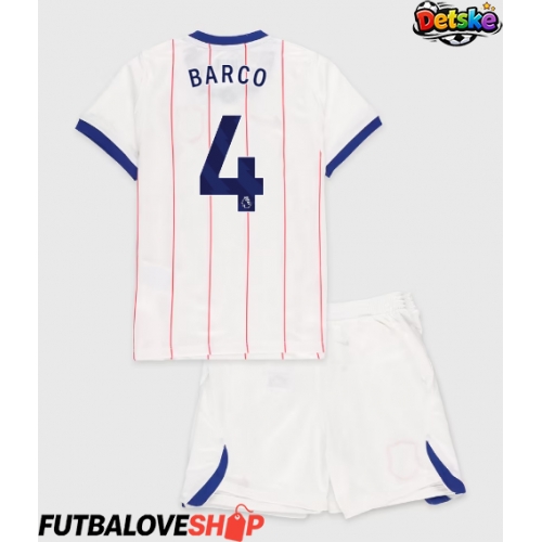 Dres Chelsea Valentin Barco #4 Tretina pre deti 2026-27 Krátky Rukáv (+ trenírky)